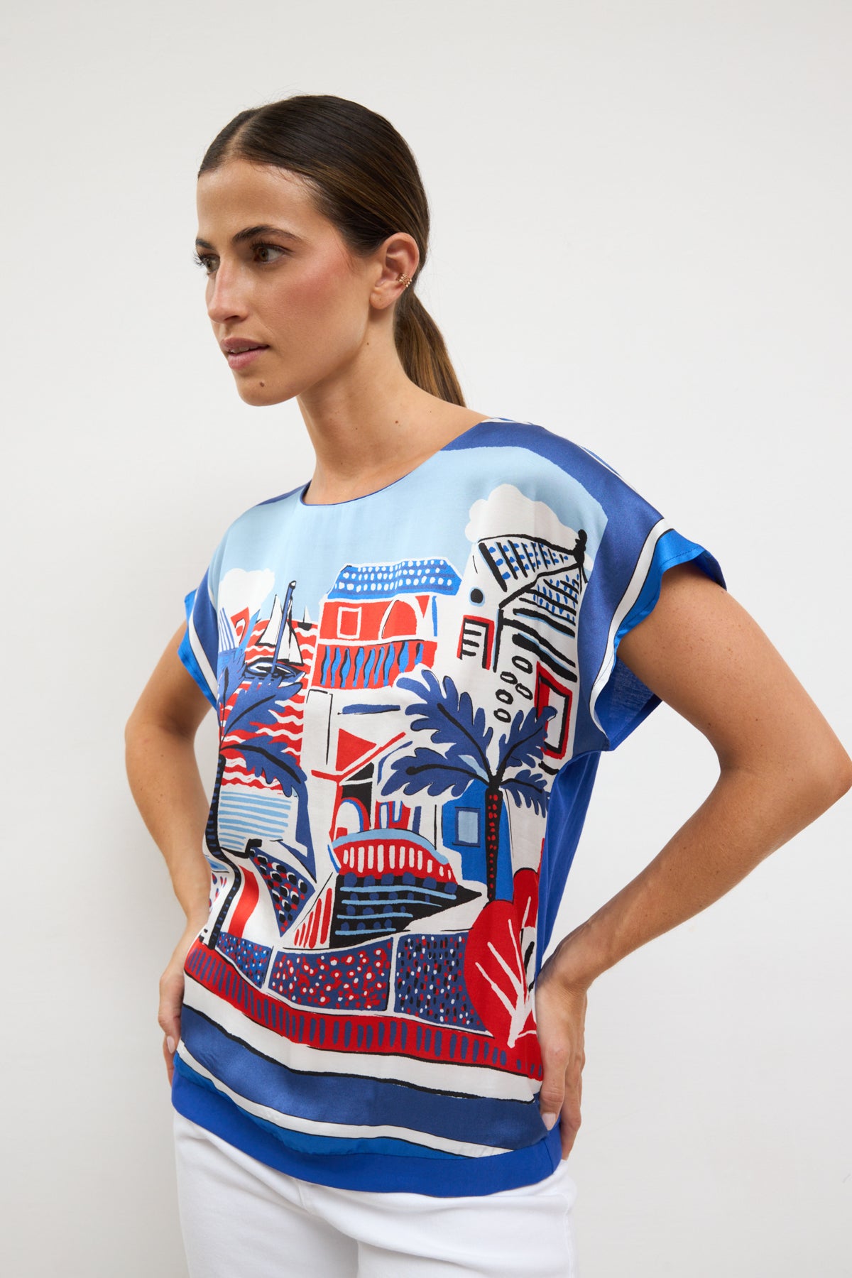 Bariloche Blue Sorano Top