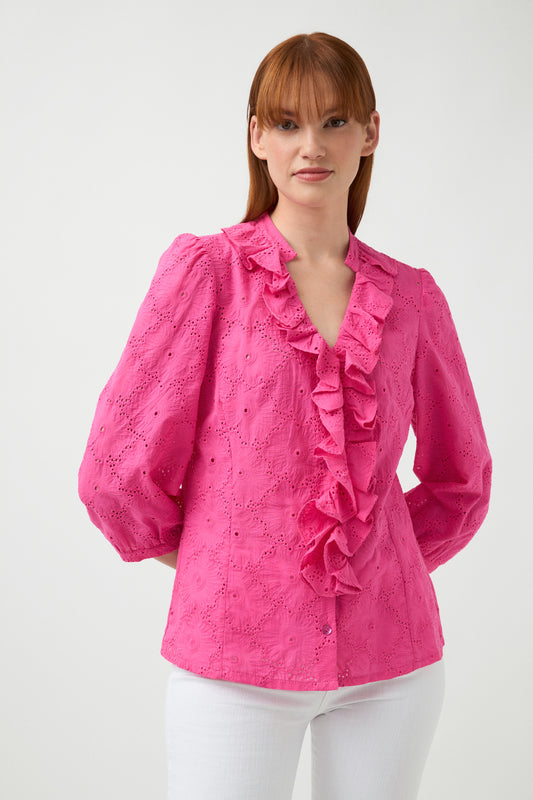 TINTA Tarma Hot Pink Blouse