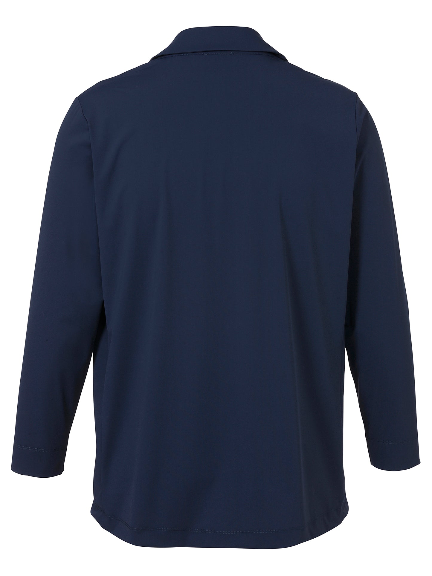 Via Appia Navy Shell Blazer Jacket