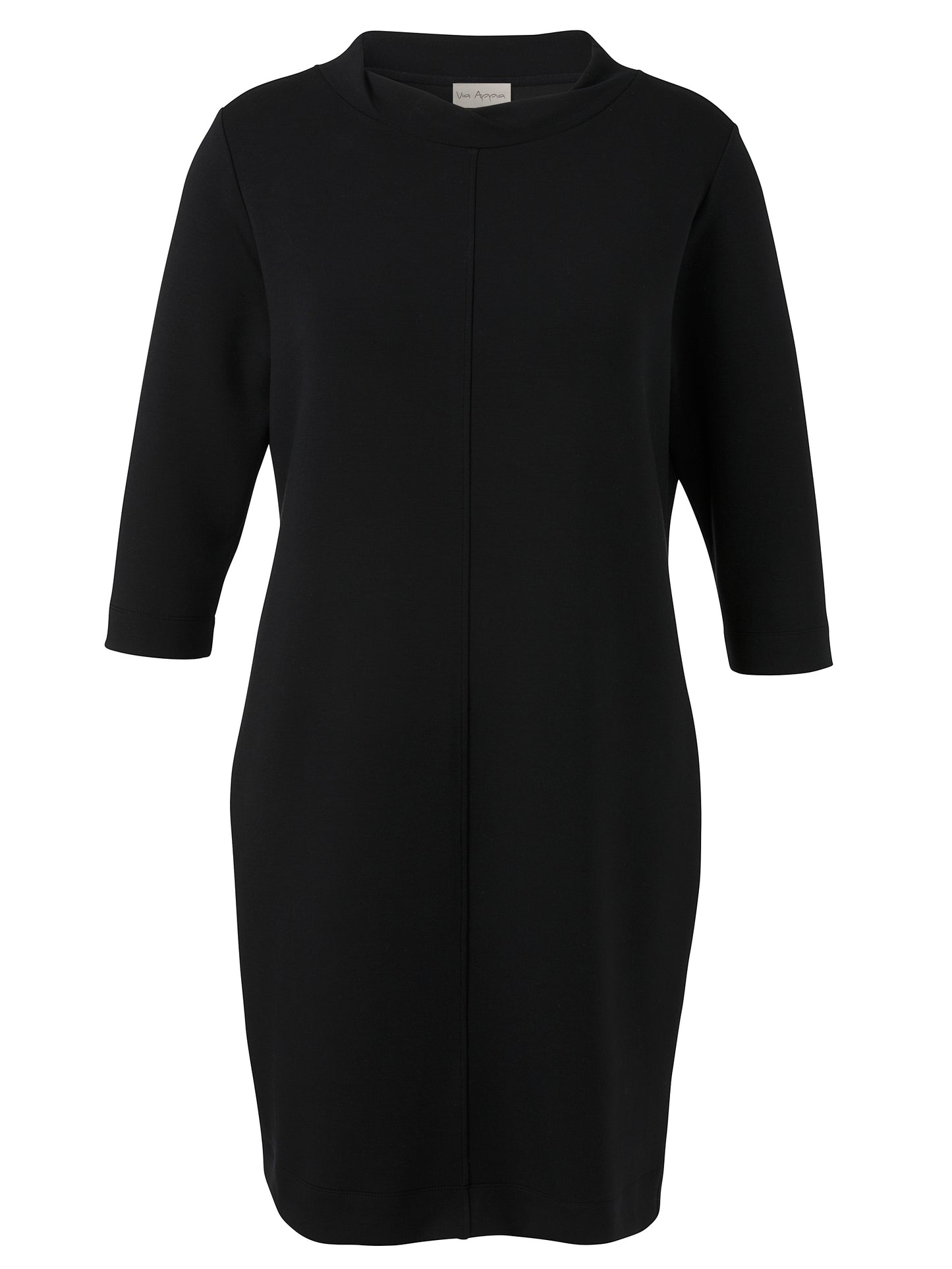 Via Appia Black Dress
