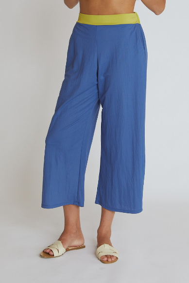 WNT Blue Cropped Trousers