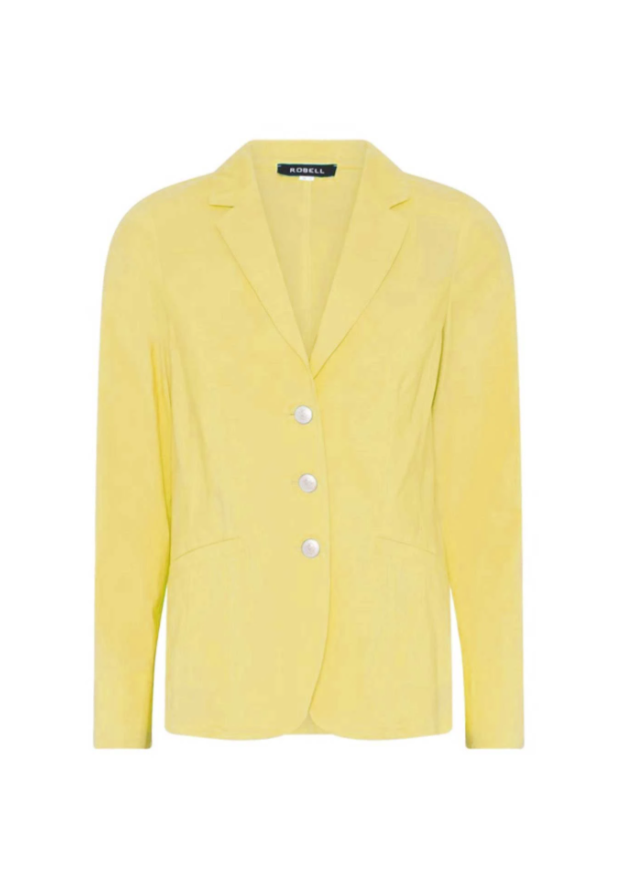 ROBELL Lemon Emilia Blazer Jacket
