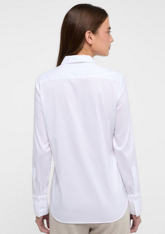 ETERNA White Fitted Classic Shirt