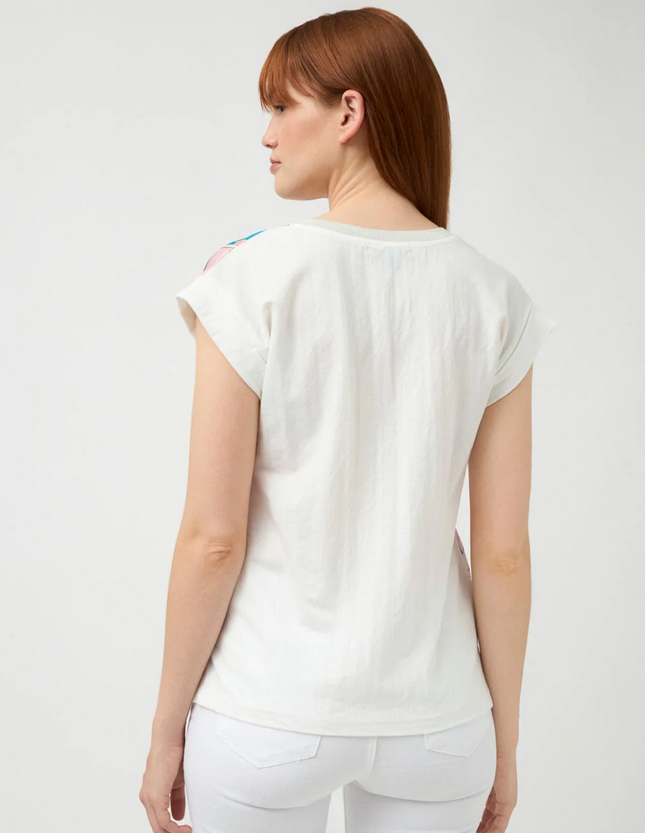TINTA Roxy Pastel V-Neck Top