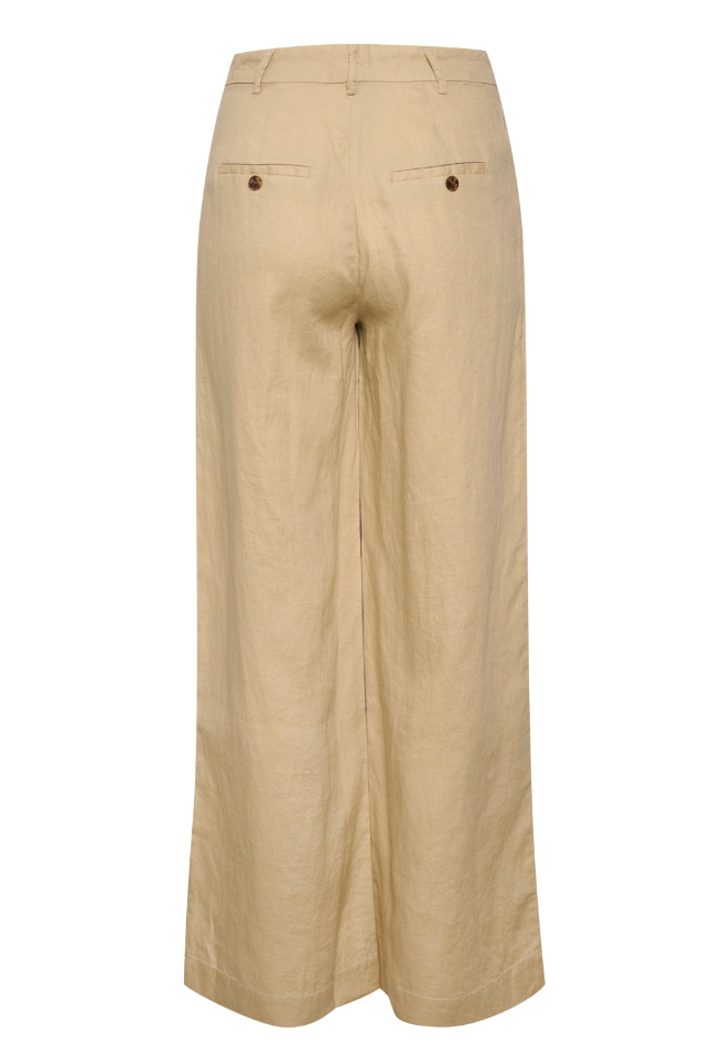 Part Two Linen Wide Leg Palazzo Pants