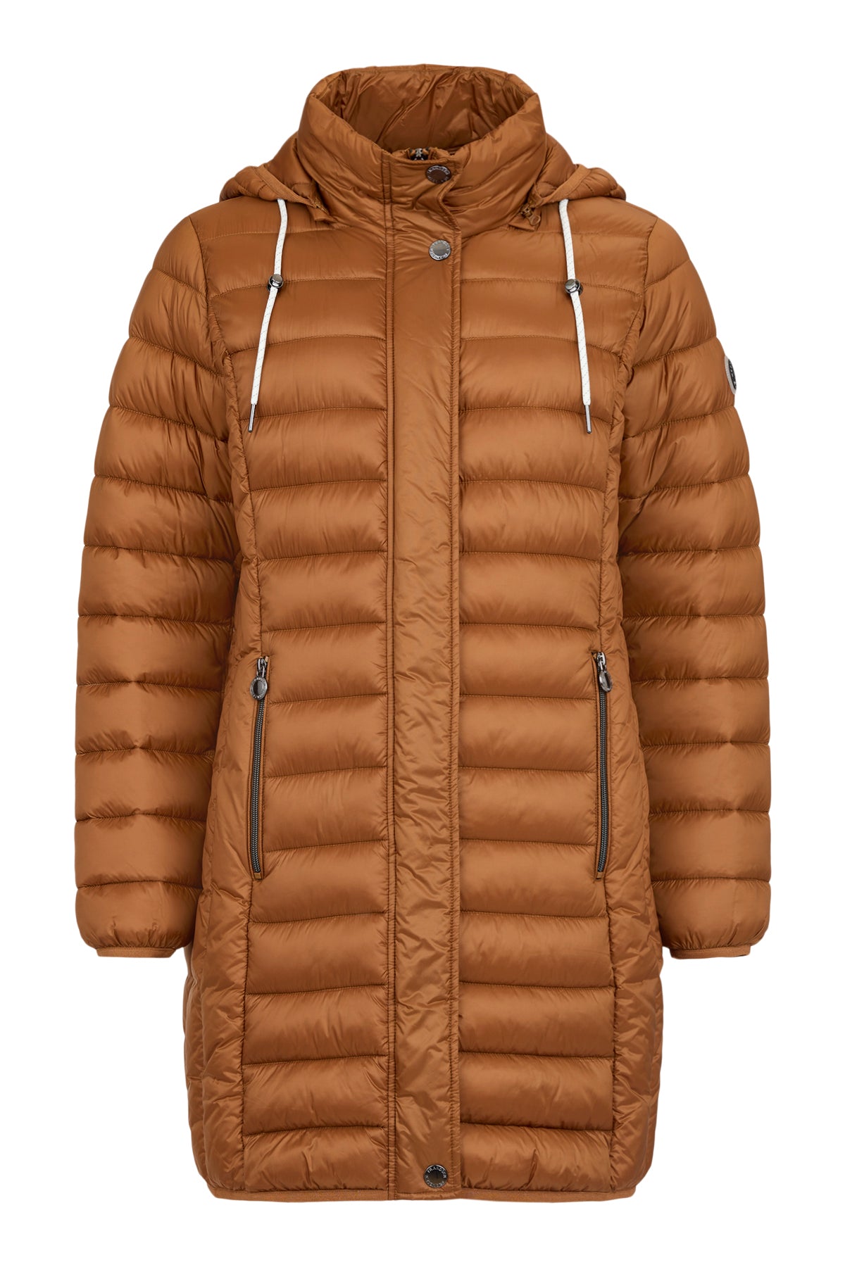 FRANDSEN Brown Quilt Jacket