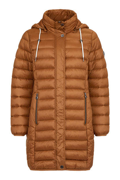 FRANDSEN Brown Quilt Jacket