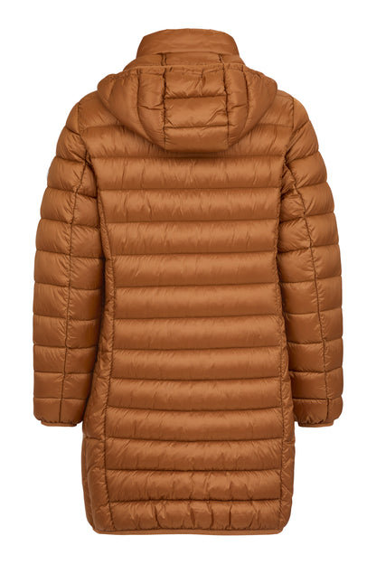 FRANDSEN Brown Quilt Jacket