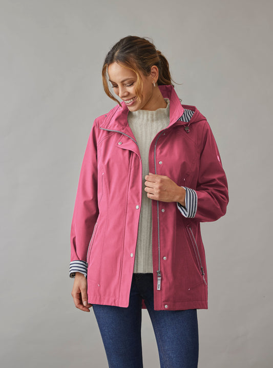 JUNGE Pink Luna Rain Jacket
