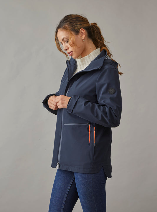 JUNGE Lullu Navy Short Tech Jacket