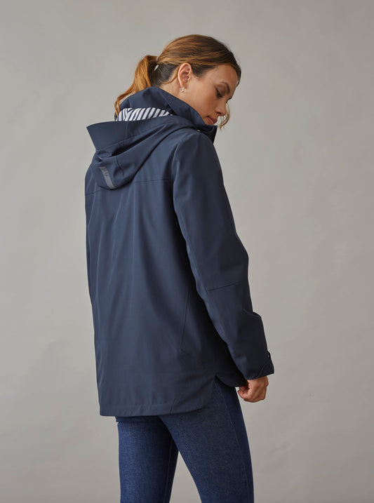 JUNGE Lullu Navy Short Tech Jacket