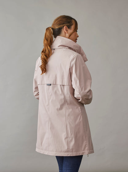 JUNGE Lina Blush Pink Waterproof Jacket
