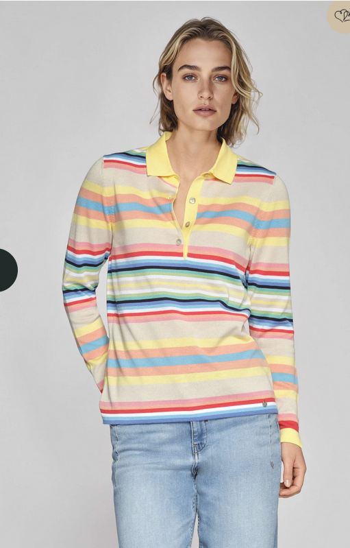 Gollehaug Striped Knit Jumper