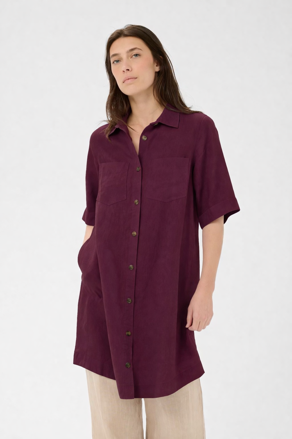 Part Two Fig Sardiae Shirt Dress