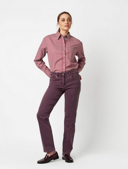 TONI Mauve Honey Casual Denim Jeans