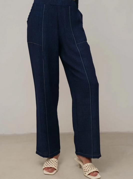 SCORZZO Denim Coloured Trousers