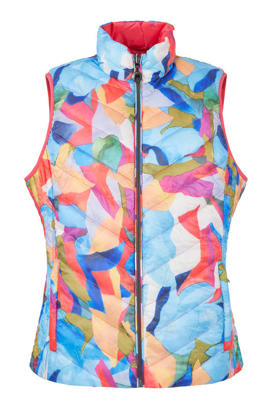FRANSDEN Pink Reversible Gilet