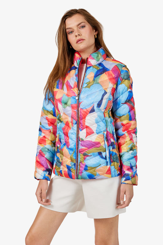 FRANDSEN Quilted Bright Reversible Jacket