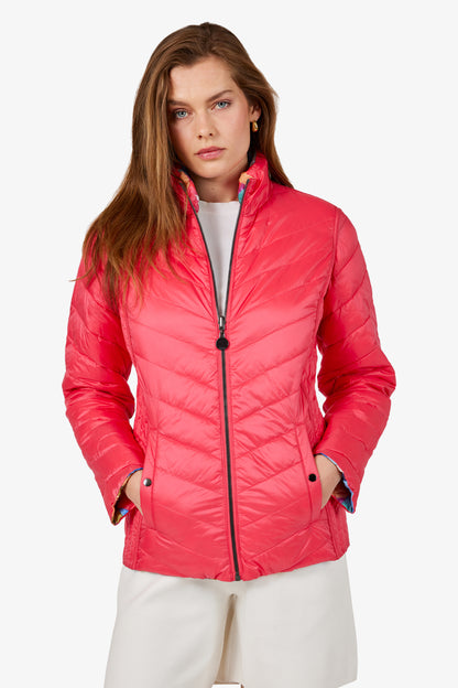 FRANDSEN Quilted Bright Reversible Jacket