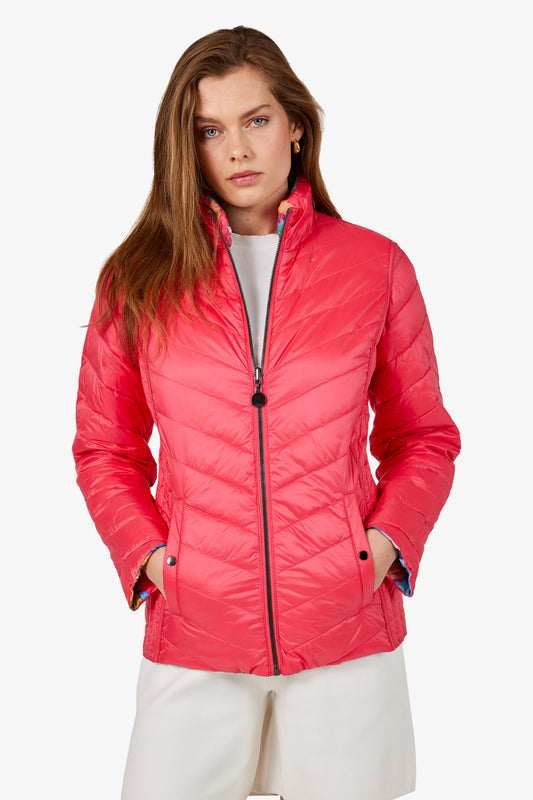 FRANDSEN Quilted Bright Reversible Jacket