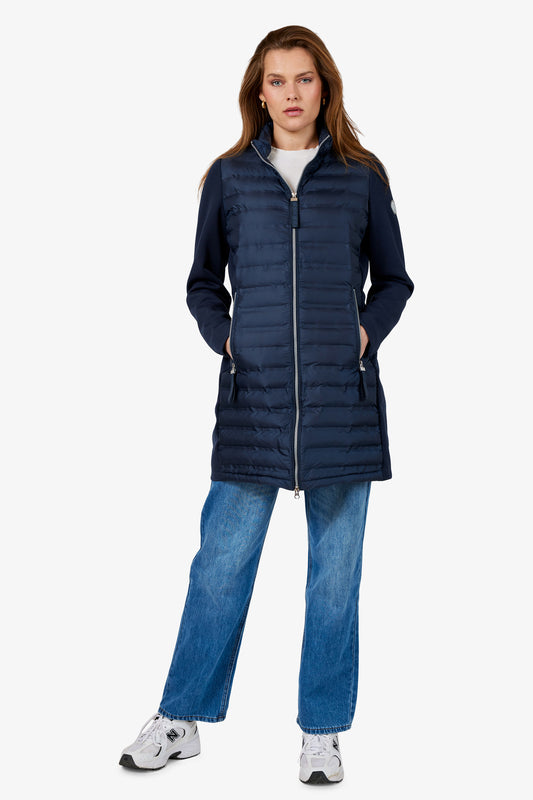 FRANSDEN Navy Padded Jacket