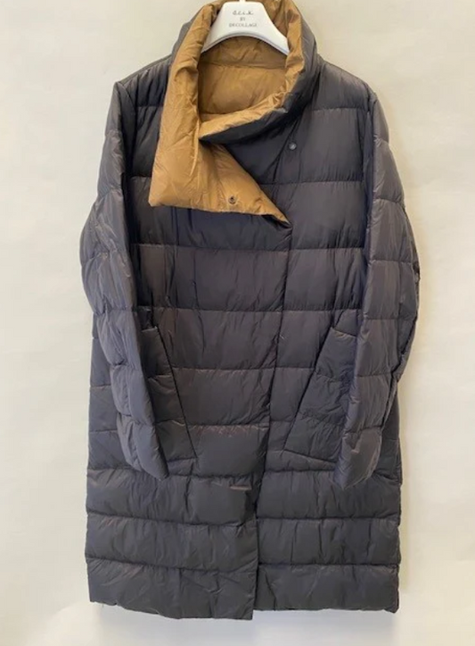 DECK Black Reversible 100% Nylon Padded Jacket