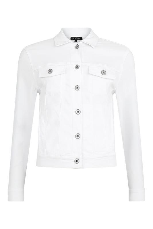 SUNDAY White Western Jacket