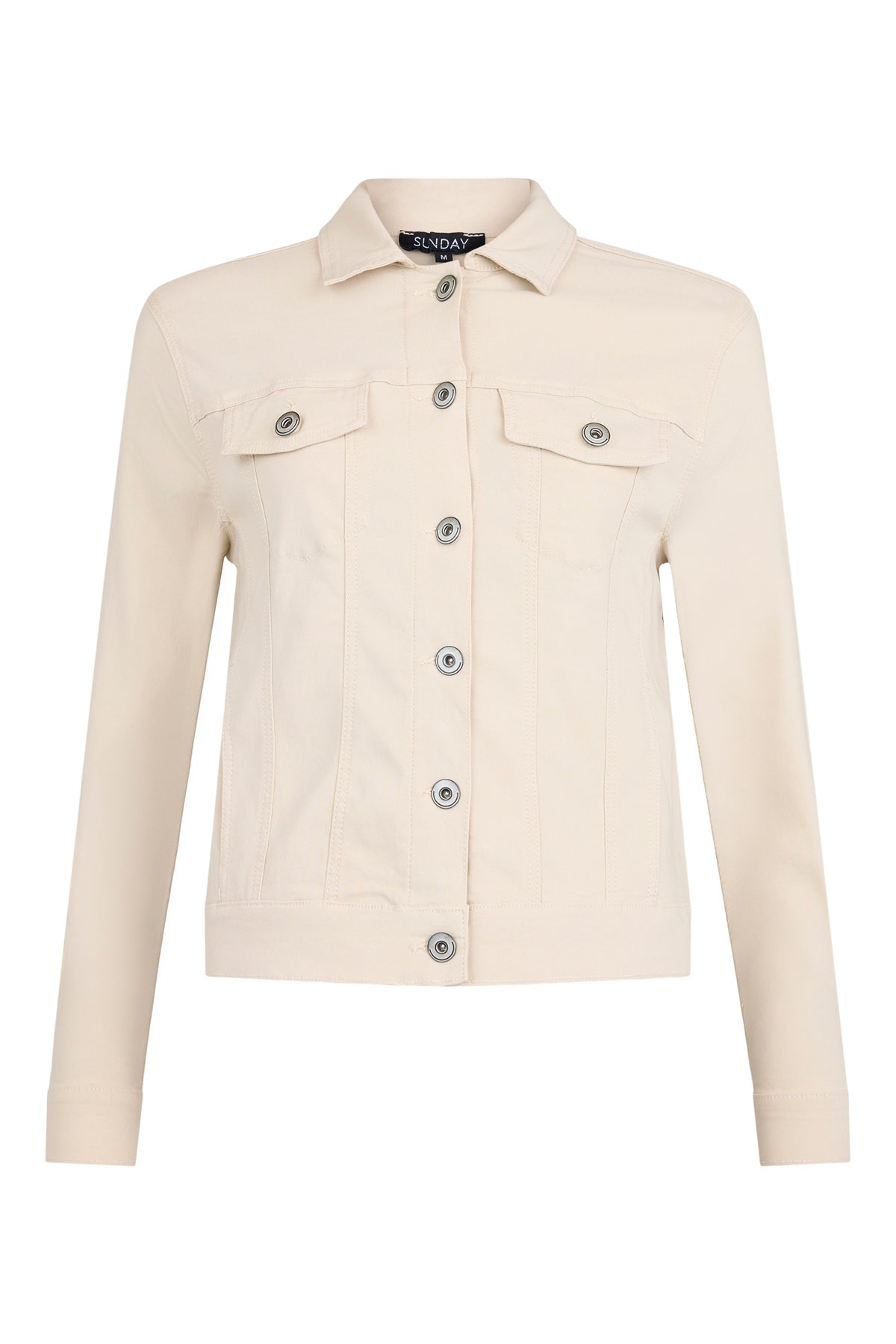 SUNDAY Beige Western Jacket