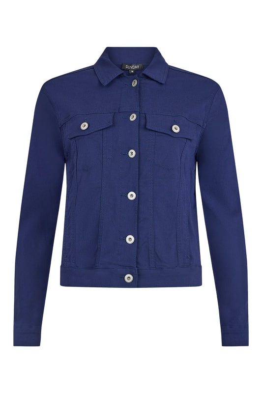 SUNDAY Navy Western Jacket