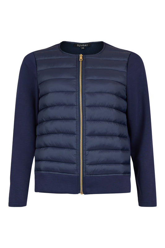 SUNDAY Navy Padded Jacket