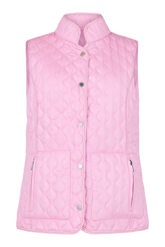 NORMANN Pink Rev Quilted Gilet