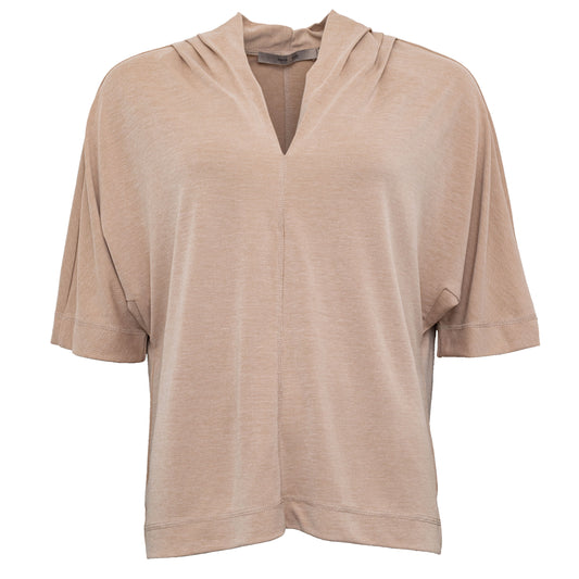 COSTAMANI Taupe Jersey Top