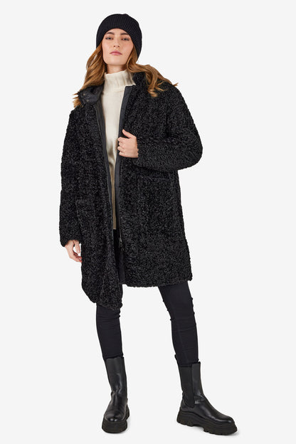 Frandsen Black Reversible Coat