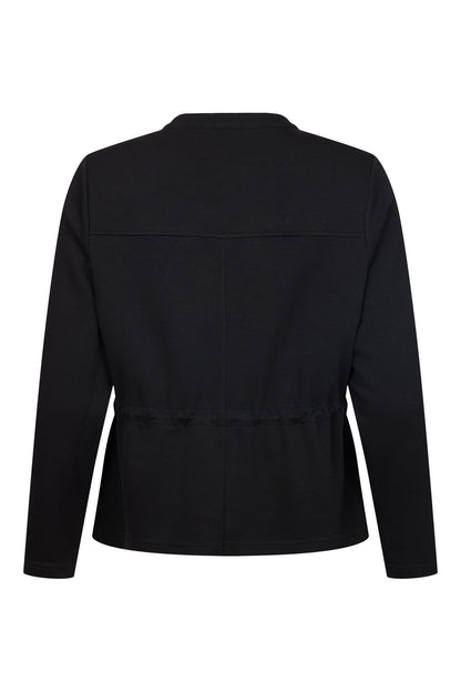 SUNDAY Button Black Jersey Jacket