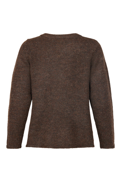 SUNDAY Brown Knit Jumper