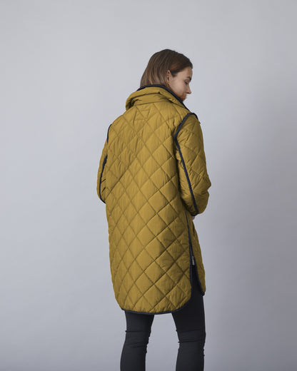 Junge Kenya Mustard Quilted Jacket