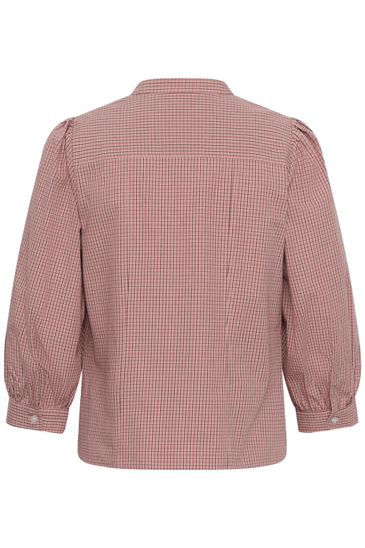 Part Two Chinette Rose Checked Shirt