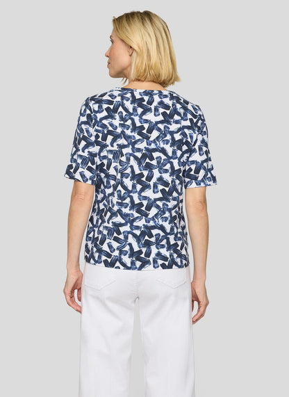 RABE T-Shirt WIth Drawstring Neckline
