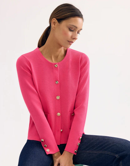 LEO&UGO Pink Cardigan