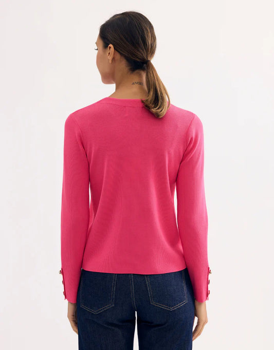LEO&UGO Pink Cardigan