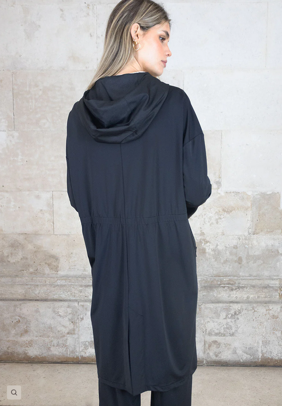 No2moro Black Aphrodite Lightweight Duster