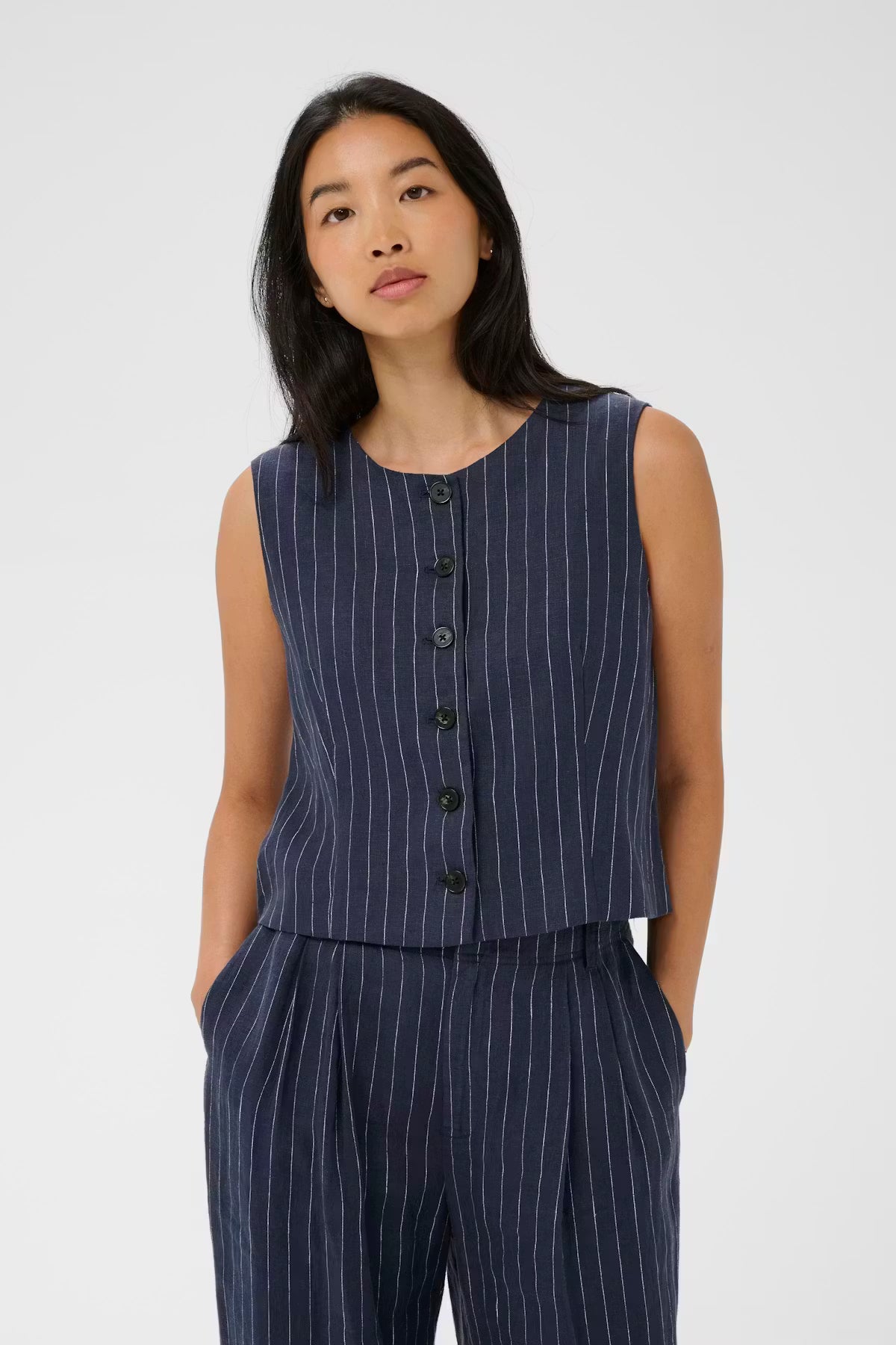 Part Two Azania Blue Nights Waistcoat
