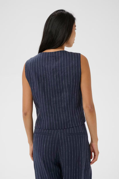 Part Two Azania Blue Nights Waistcoat