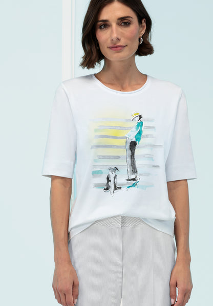 BIANCA Dinia Turqouise Lady T-Shirt