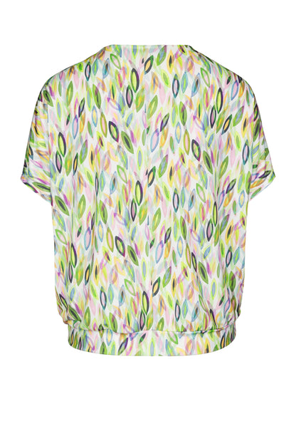 BIANCA Green Print Top