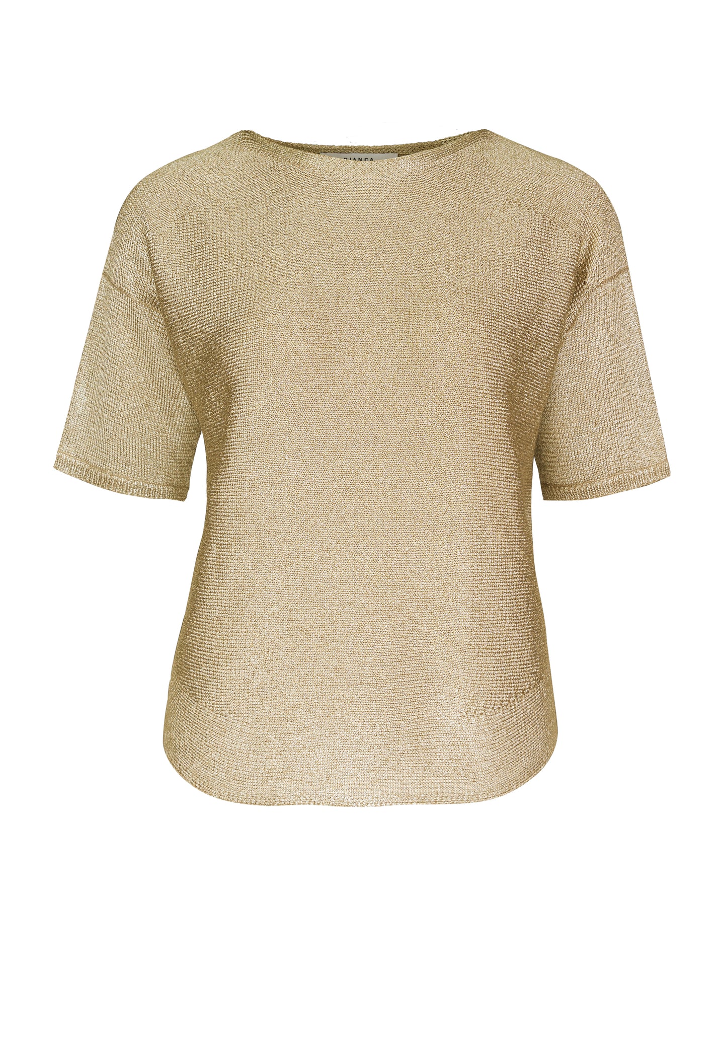 BIANCA Olinde Beige Knit Blouse