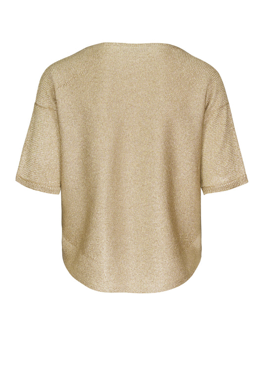 BIANCA Olinde Beige Knit Blouse
