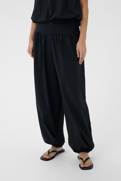 Part Two Black Berite Pants