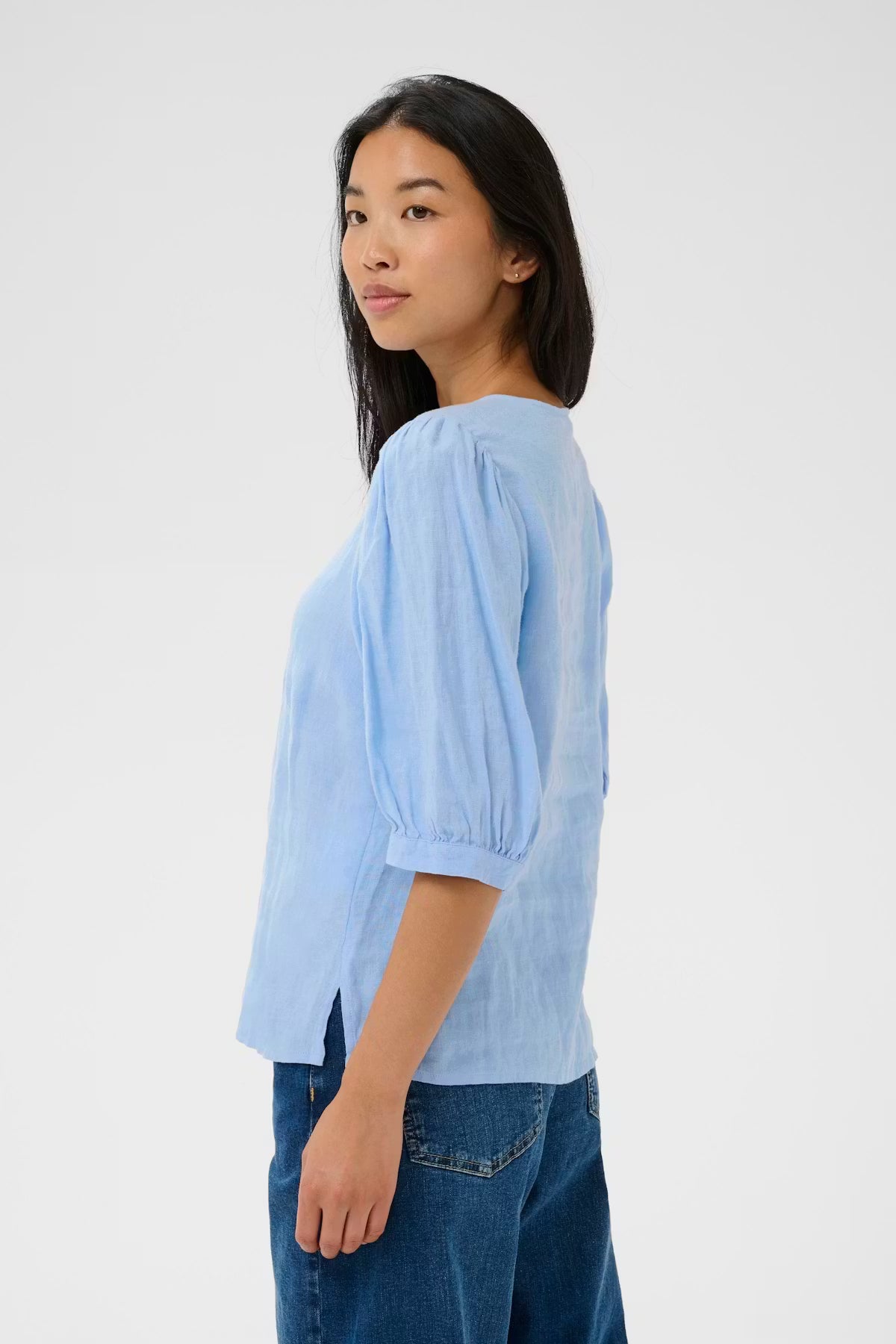 Part Two Azra Blouse Blue