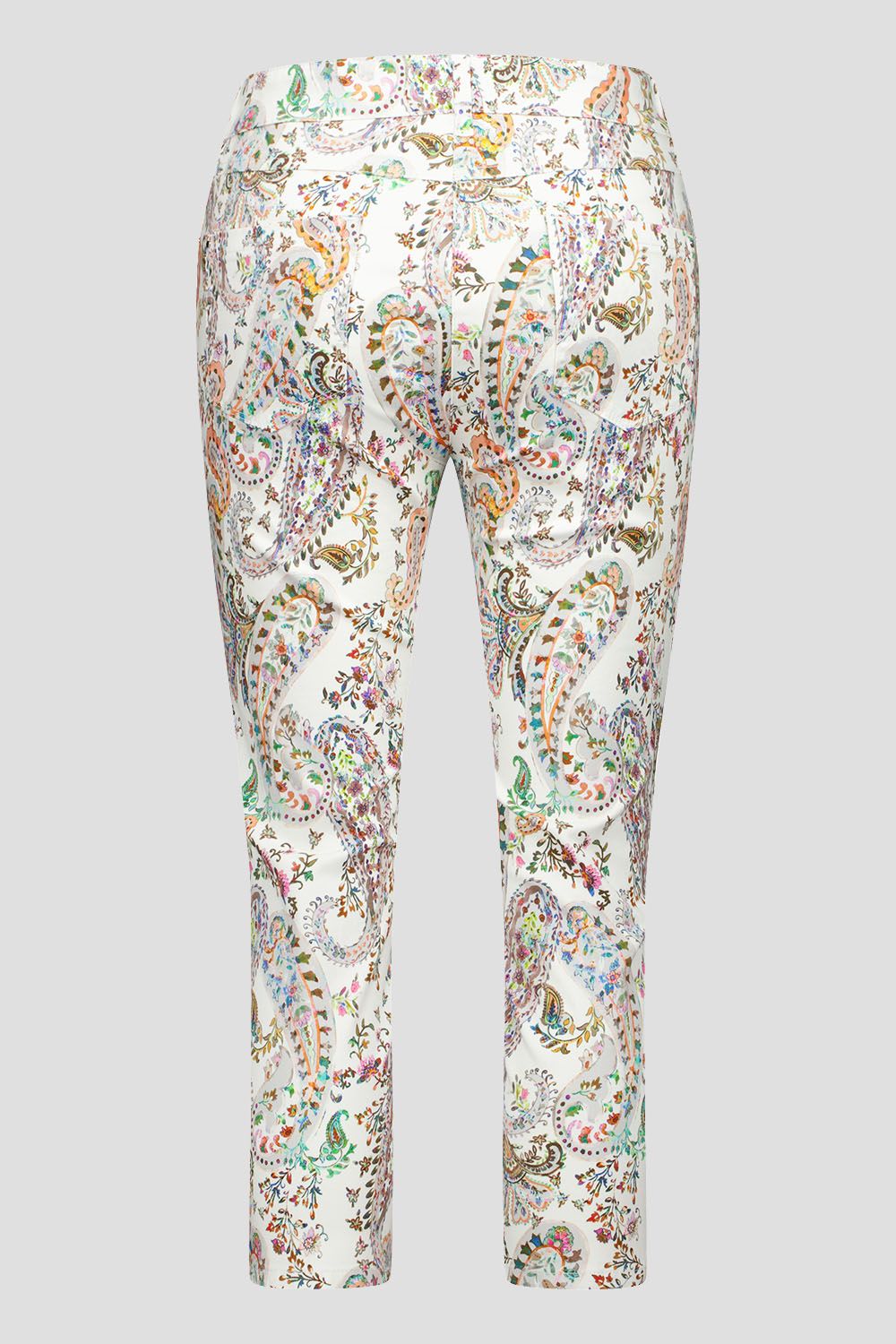 Gardeur Corah Cropped Paisley Patterned Cotton Jeans